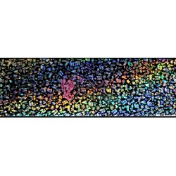 Folii de transfer cu modele de Craciun Negre Holografice F177